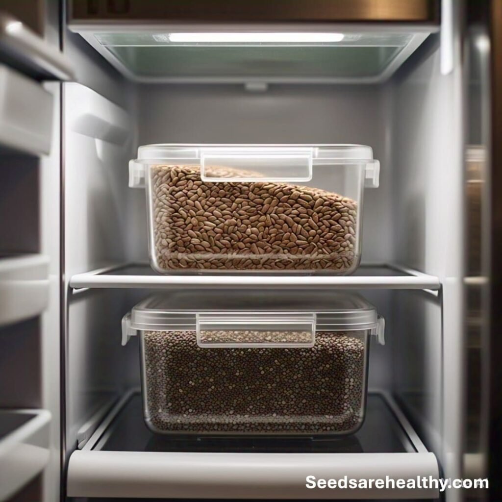 Chia Seeds Flax Seed Refrigerated