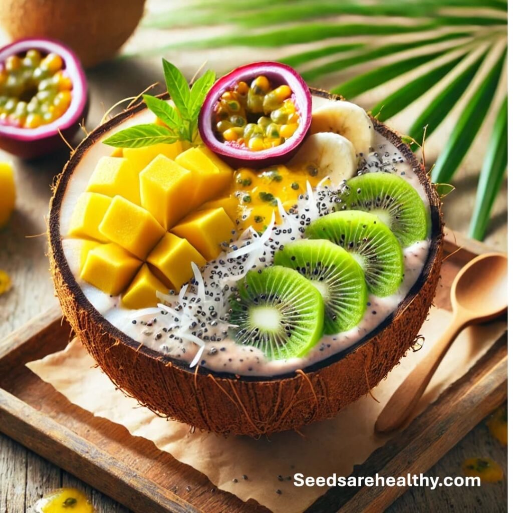 Tropical Chia Smoothie Bowl