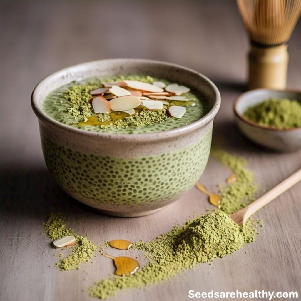 Matcha Green Chia Pudding